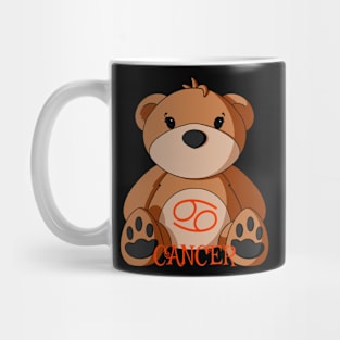 Cancer Teddy Bear Mug